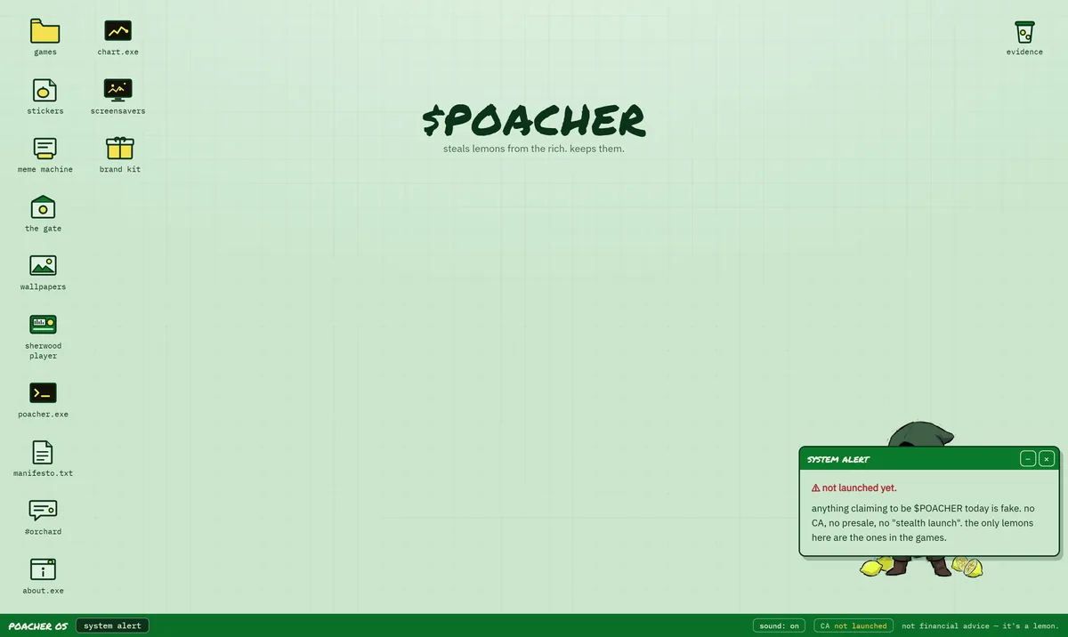 $POACHER interface