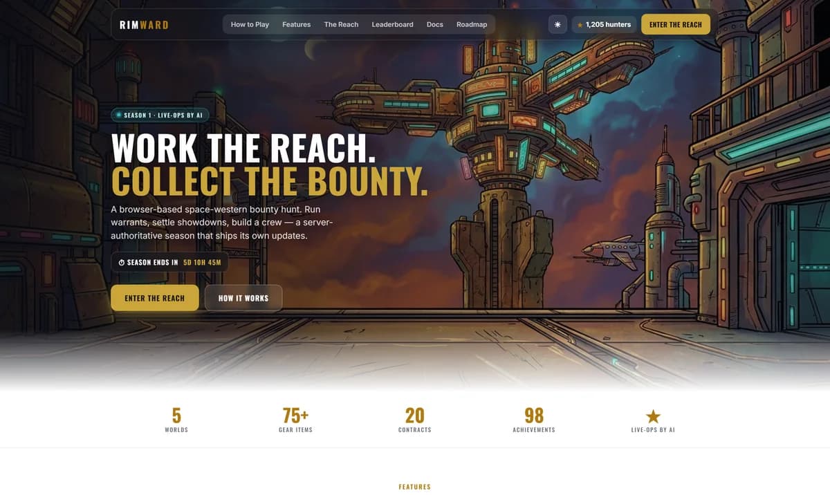 RIMWARD interface